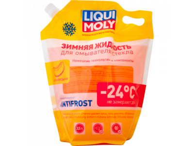 Зимняя жидкость для омывателя стекла ANTIFROST Scheibenfrostschutz -24 (дой-пак)
