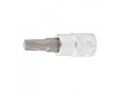 Головка с битой вставкой H5, квадрат 1/4", CrV, // STELS