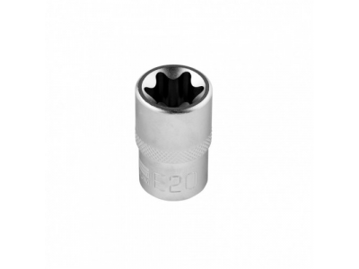 Головка торцевая 1/2, Е20, CrV Stels от STELS Головка торцевая 1/2, Е20, CrV Stels