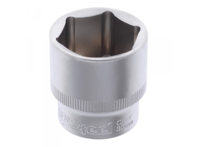 головка торцевая 6-гранная 1/2dr. 30мм от AV STEEL головка торцевая 6-гранная 1/2dr. 30мм